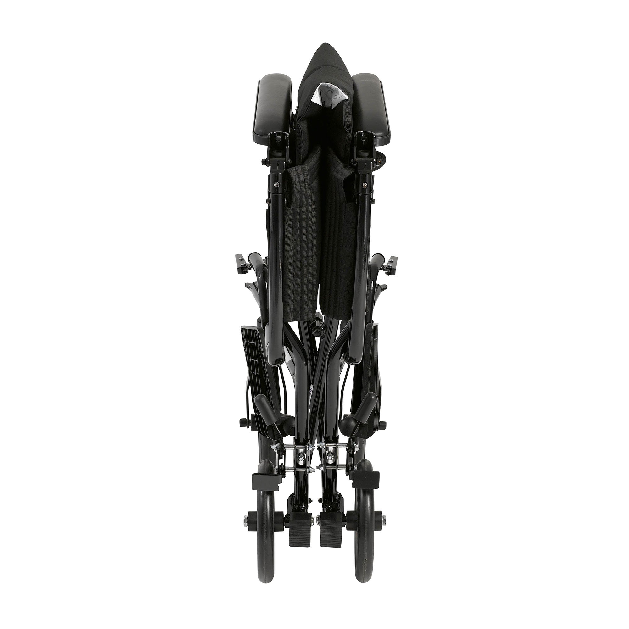 drive™ Transport Chair, Black, 17-Inch Seat Width - Image 3