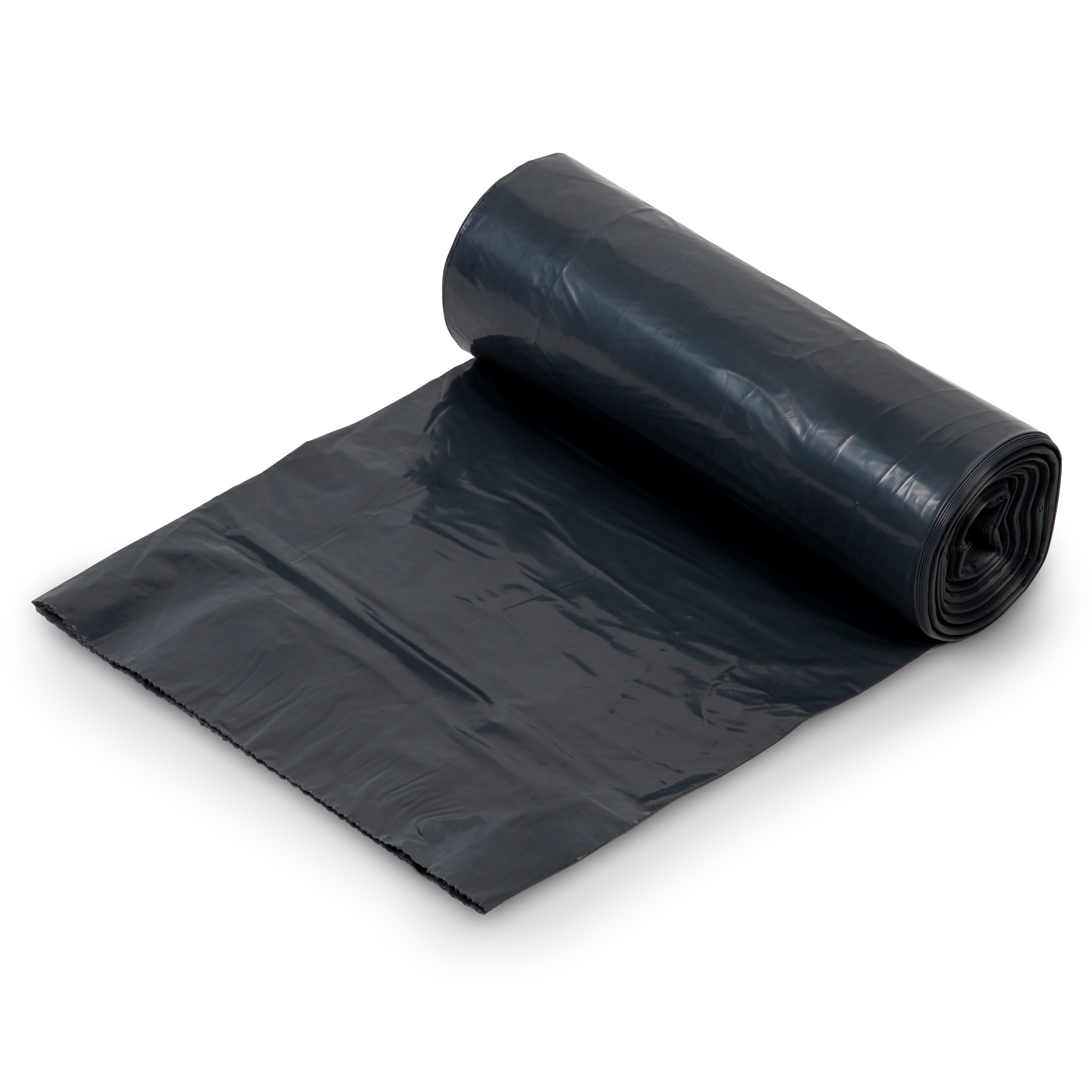 Colonial Bag Extra Heavy Duty Trash Bag, Black, 60 gal. - Image 2