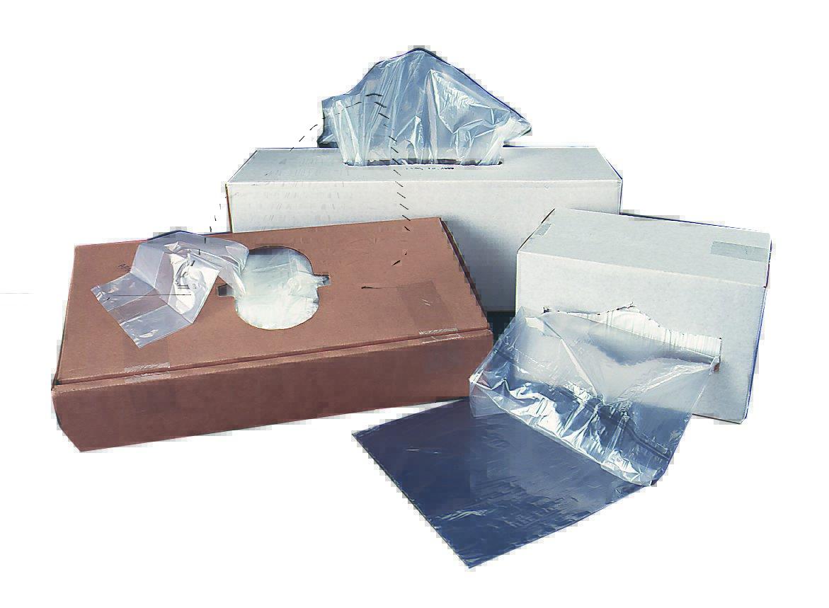 Colonial Bag Extra Heavy Duty Trash Bag, Clear, 57 gal.
