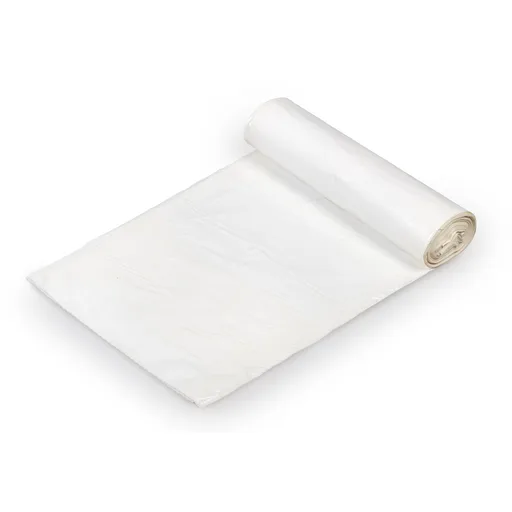 Colonial Bag Extra Heavy Duty Tuff Trash Bag, White, 30 gal.