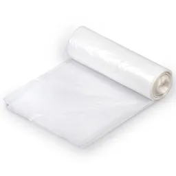 Colonial Bag Heavy Duty Trash Bag, Clear, 45 gal.