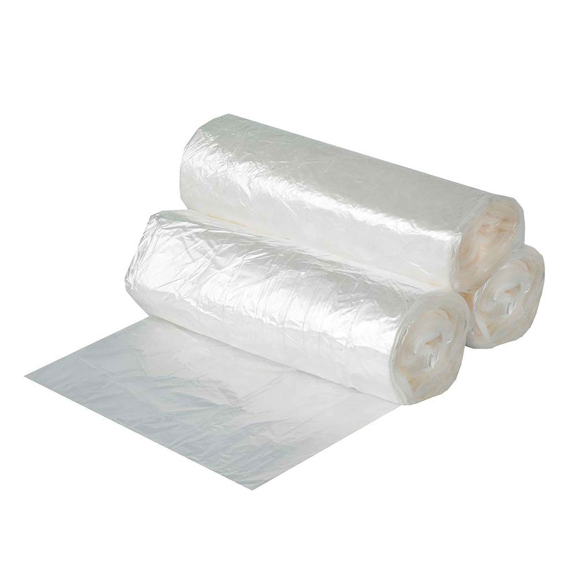 Colonial Bag Heavy Duty Trash Bag, Clear, 45 gal. - Image 2