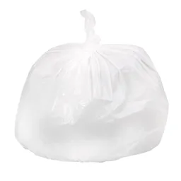 Colonial Bag Tuff Extra Heavy Duty Trash Bag, White, 33 gal.