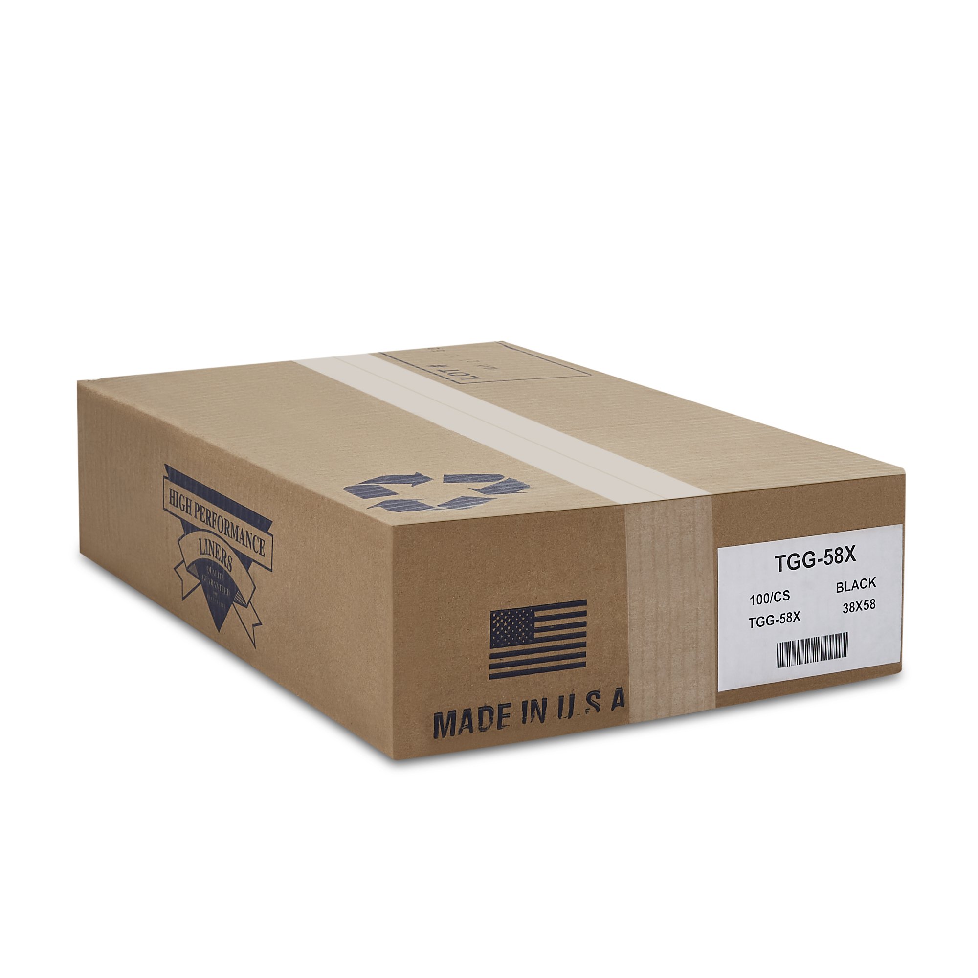 Colonial Trash Bag Premium Black Liner, 60 gal. - Image 3