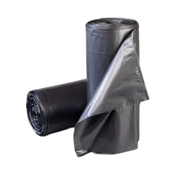 McKesson Extra Heavy Duty Plus Trash Bag, Gray, 45 gal., 1.10 Mil Gauge