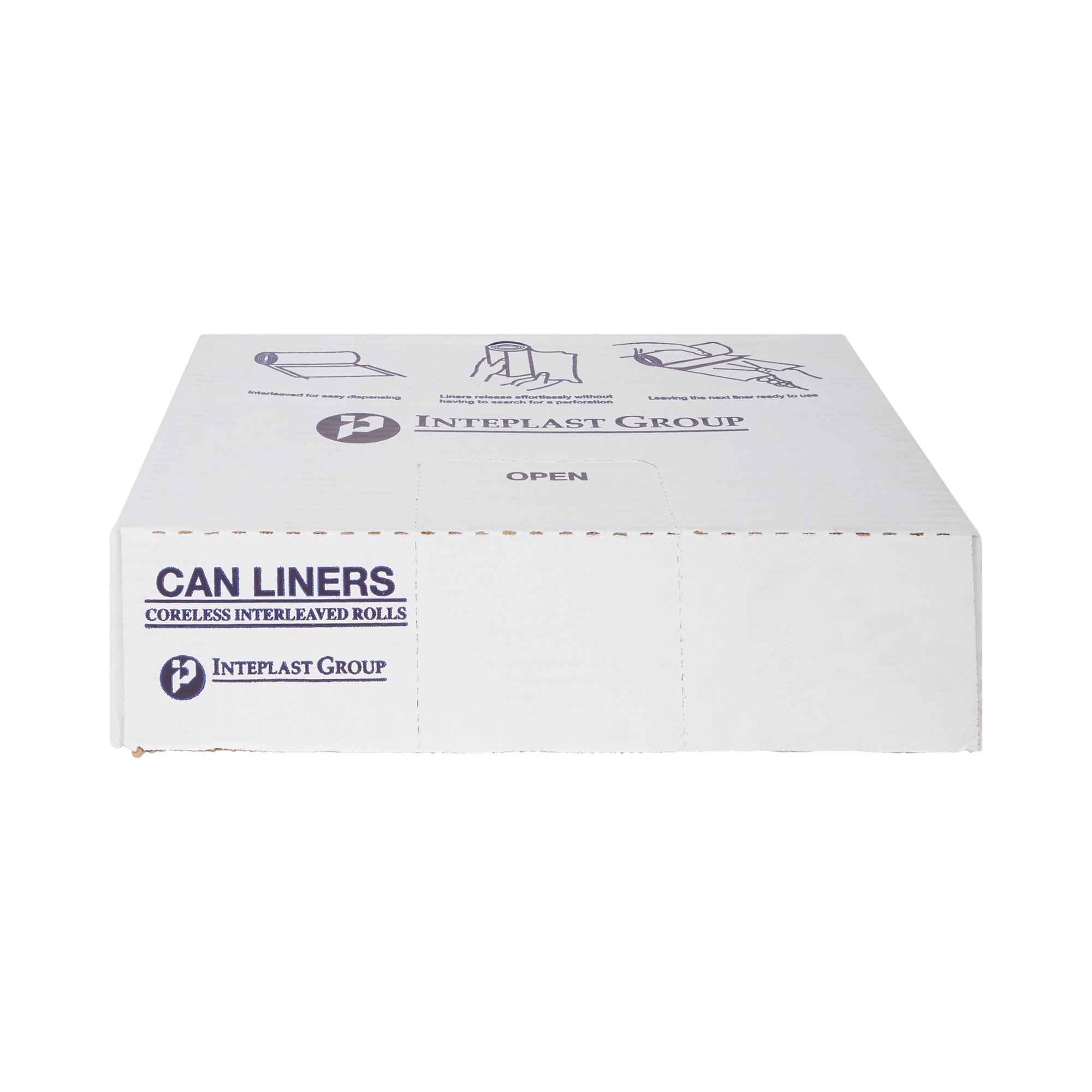 McKesson Extra Heavy Duty Plus Trash Bag, Gray, 45 gal., 1.10 Mil Gauge - Image 3