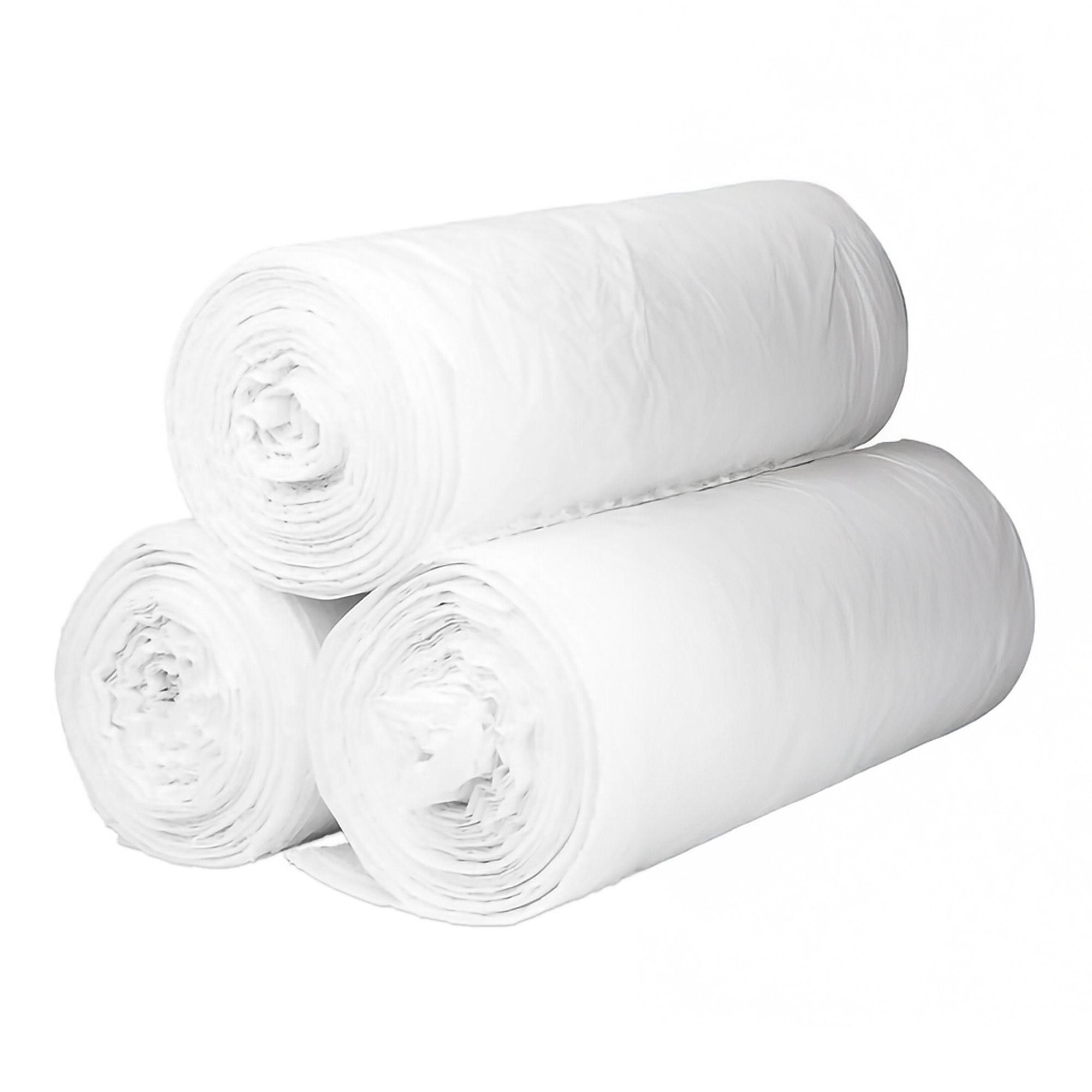 McKesson Extra Heavy Duty Trash Bag, White, 45 gal. - Image 4