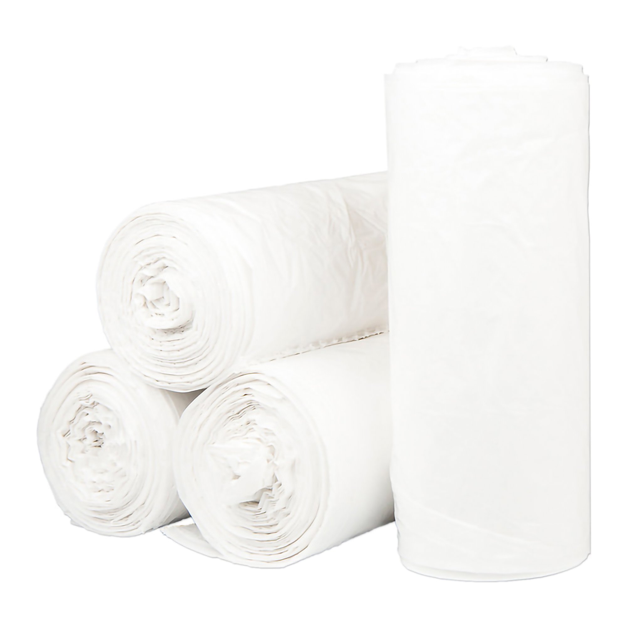 McKesson Extra Heavy Duty Trash Can Liner, White, 60 gal.