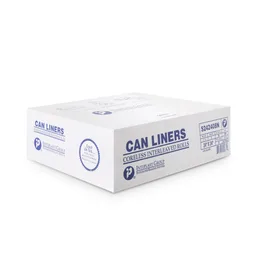 McKesson Light Duty Clear Trash Bag, 10 gal, 8 Mic Gauge