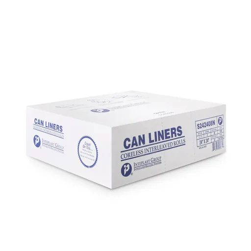 McKesson Light Duty Clear Trash Bag, 10 gal, 8 Mic Gauge