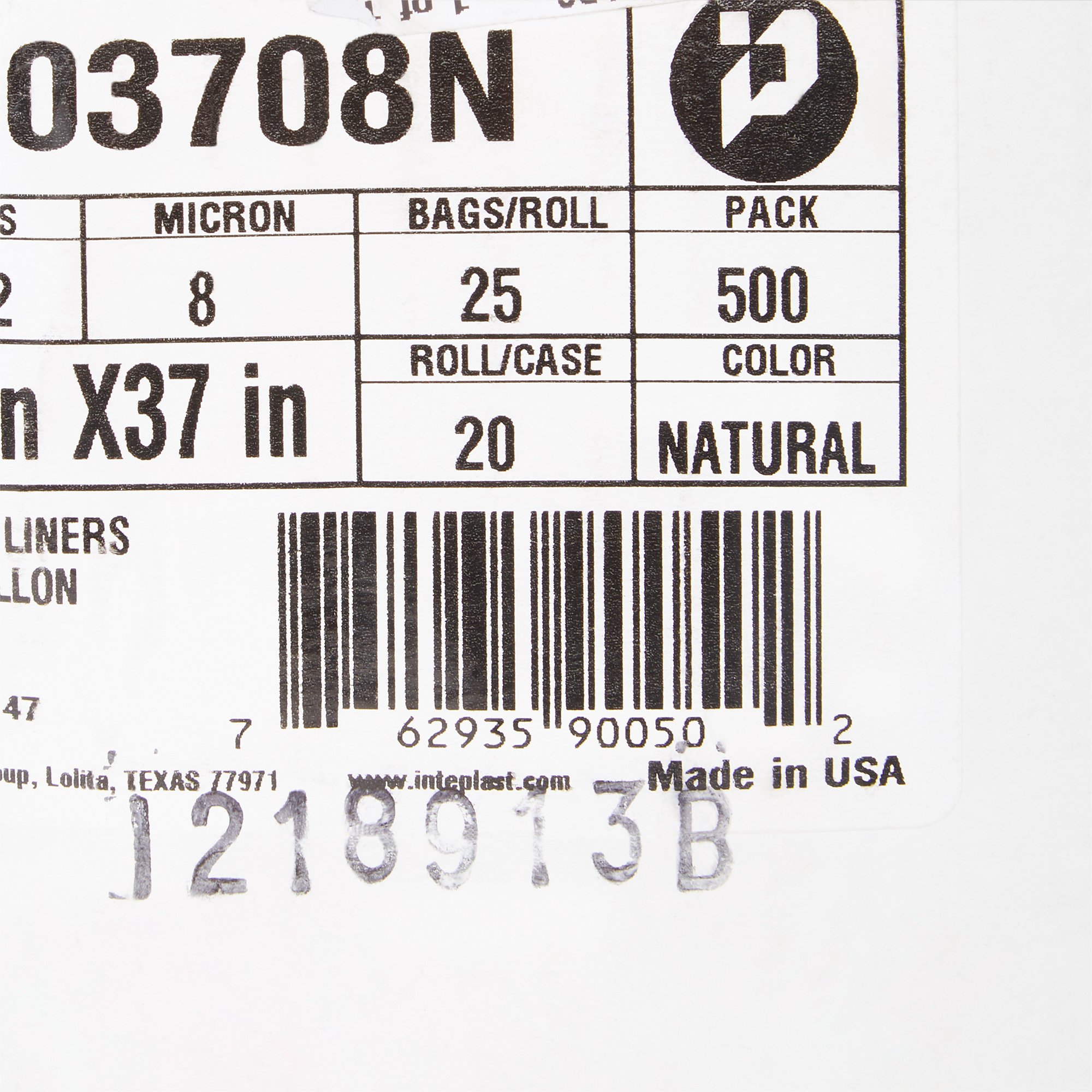 McKesson Light Duty Clear Trash Bags, 30 gal, 8 Mic - Image 4