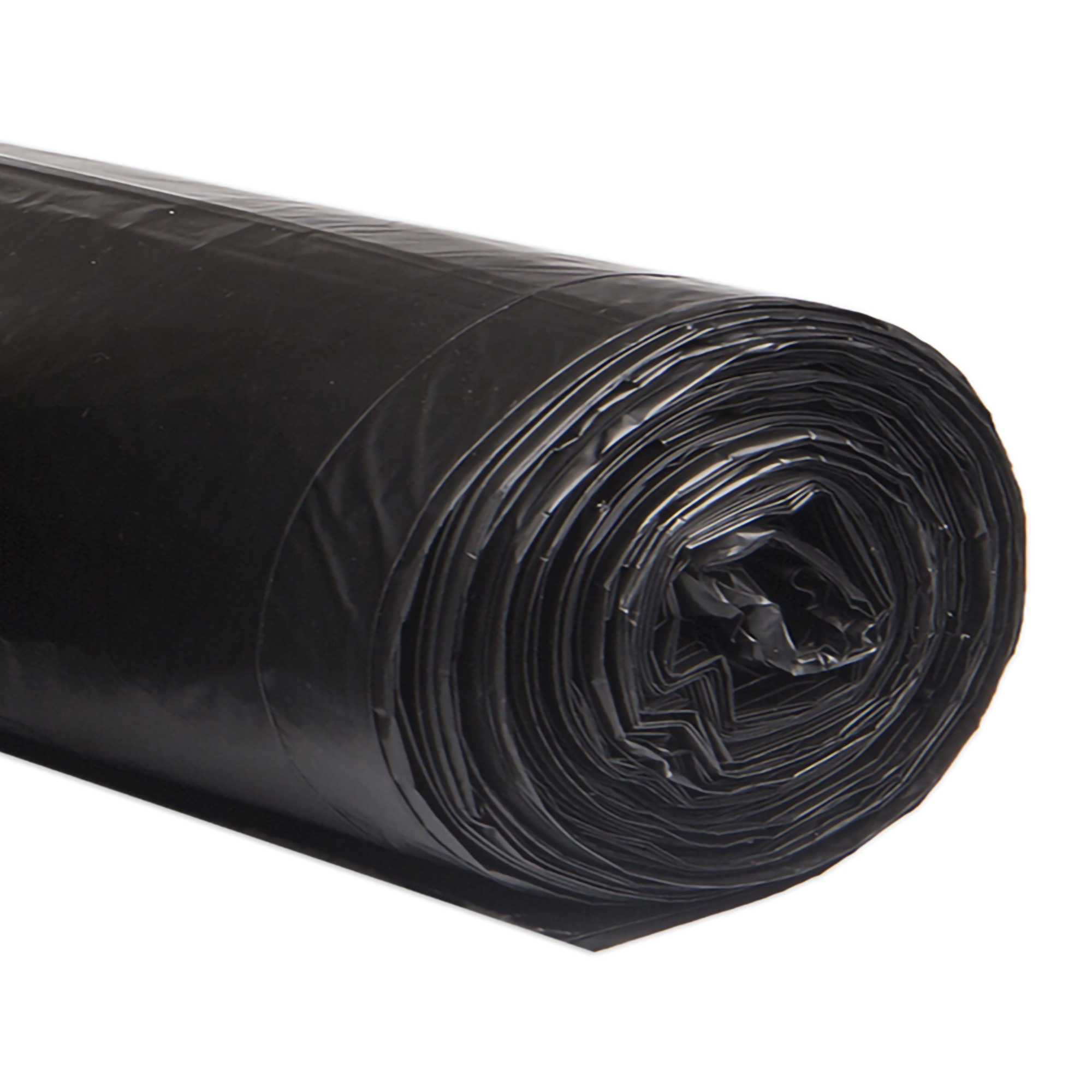 McKesson Super Heavy Duty Trash Bag, Black, 56 gal. - Image 2