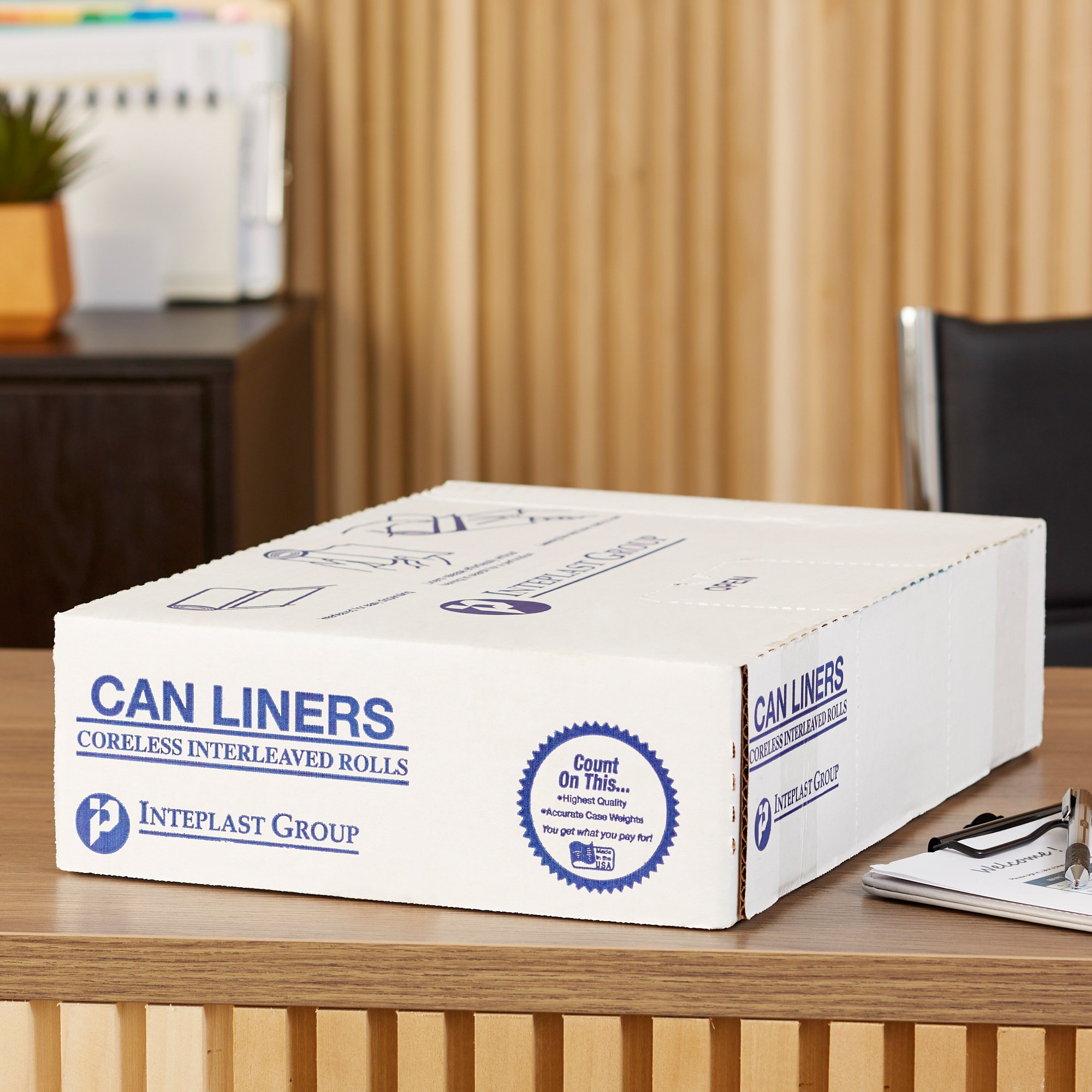 McKesson Super Plus Duty Clear Trash Bag, 45 gal, 1.15 Mil Gauge - Image 6