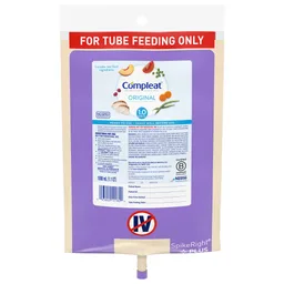Compleat® Original Nutritionally Complete Tube Feeding, 1000 mL Bag