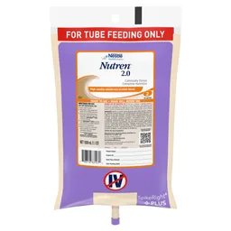 Nutren® 2.0 Tube Feeding Formula, 1000 mL Ready to Hang Prefilled Container