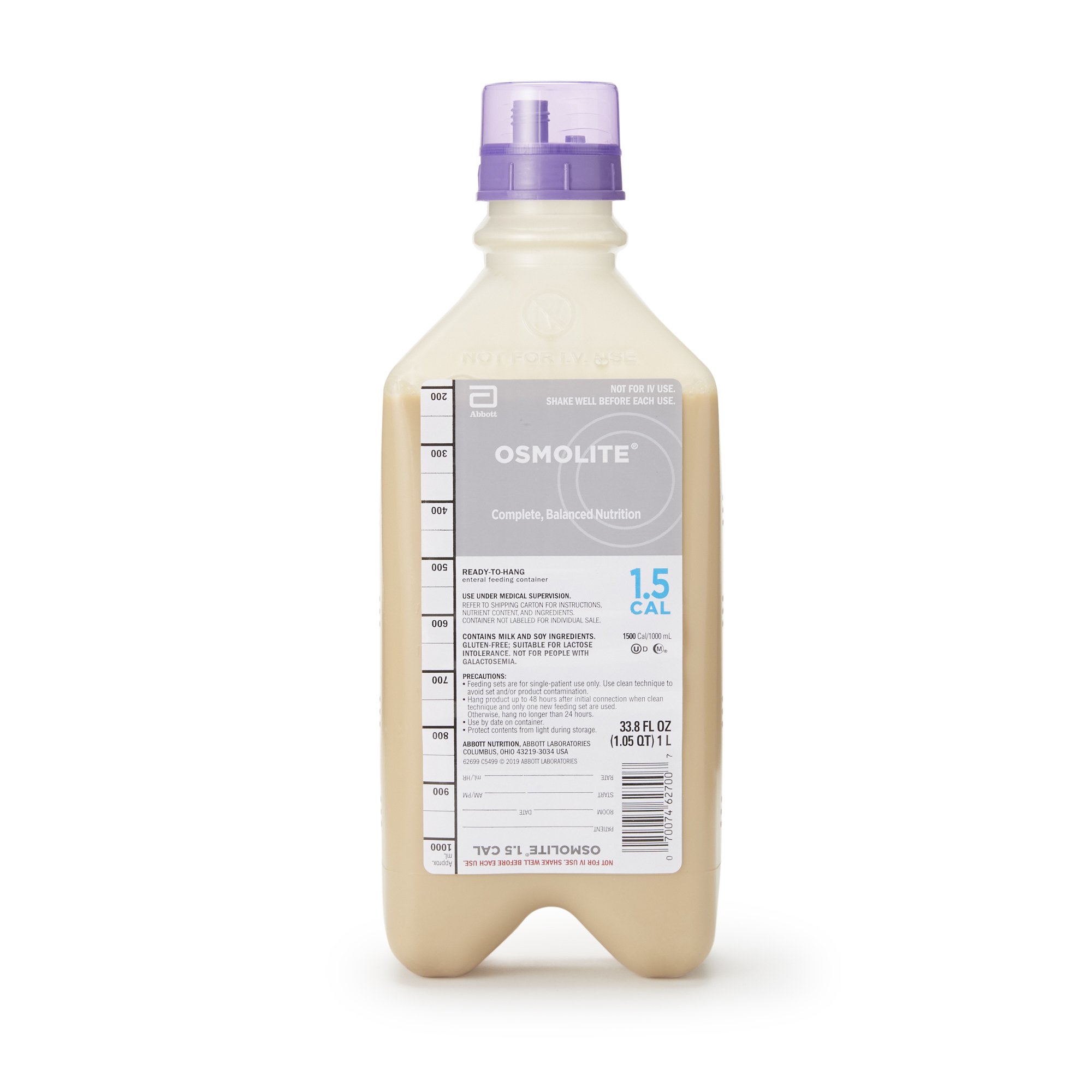 Osmolite® 1.5 Cal Tube Feeding Formula, 33.8-ounce bottle - Image 2