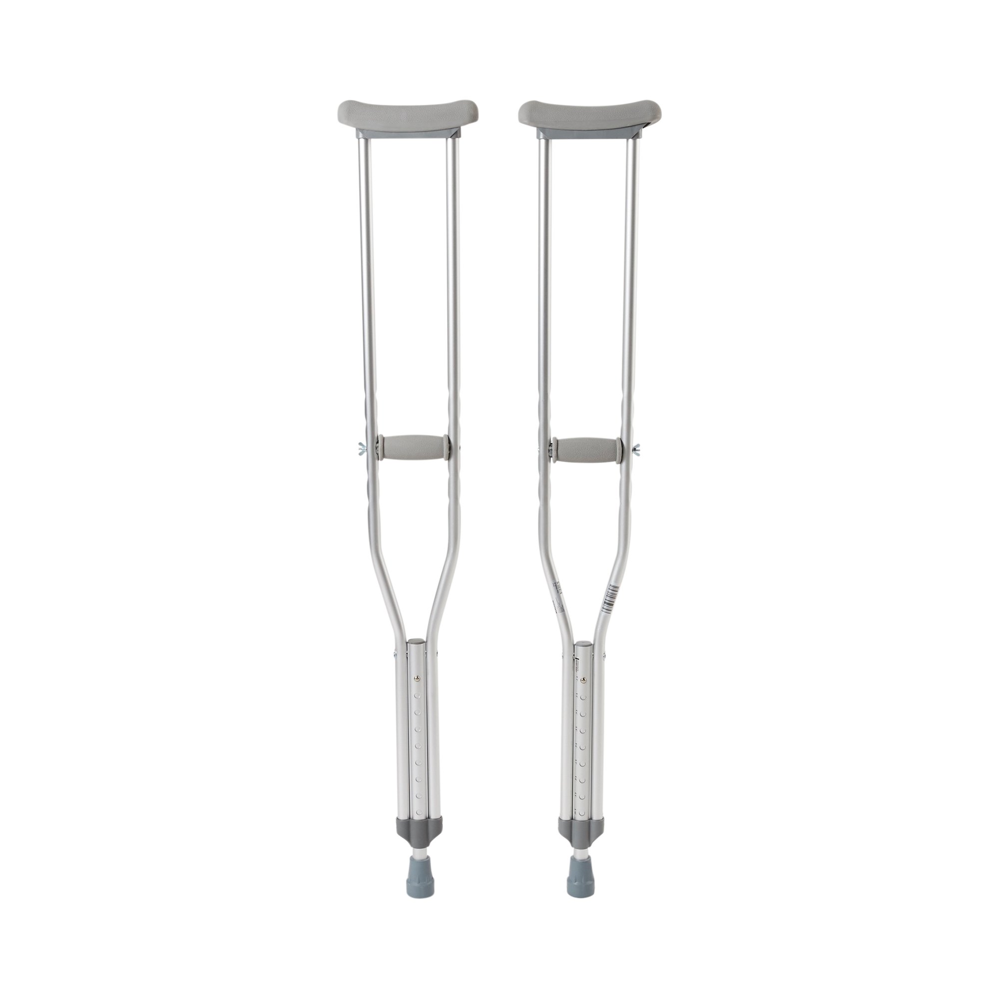 McKesson Adult Underarm Crutches, 5'2" - 5'10"