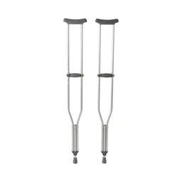 McKesson Underarm Crutches for Adults 5'10" - 6'6"