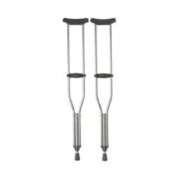 McKesson Underarm Crutches for Adults 5'2" - 5'10"