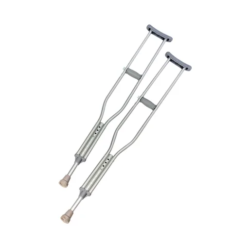 PremierPro™ Push Button Underarm Crutches, 5'10" - 6'6"