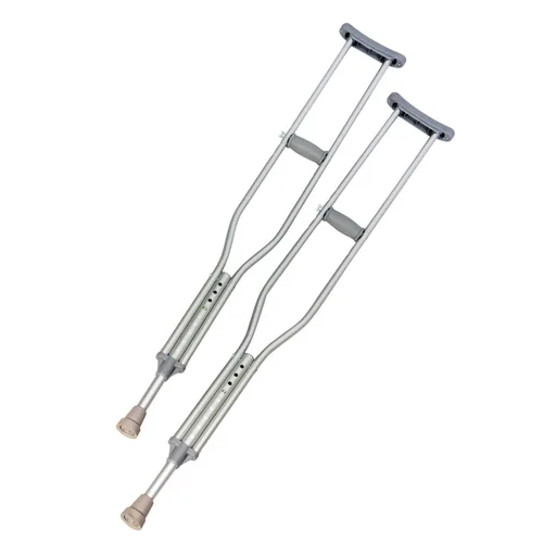 Push Button Underarm Crutches for Children, 4'6" - 5'2"