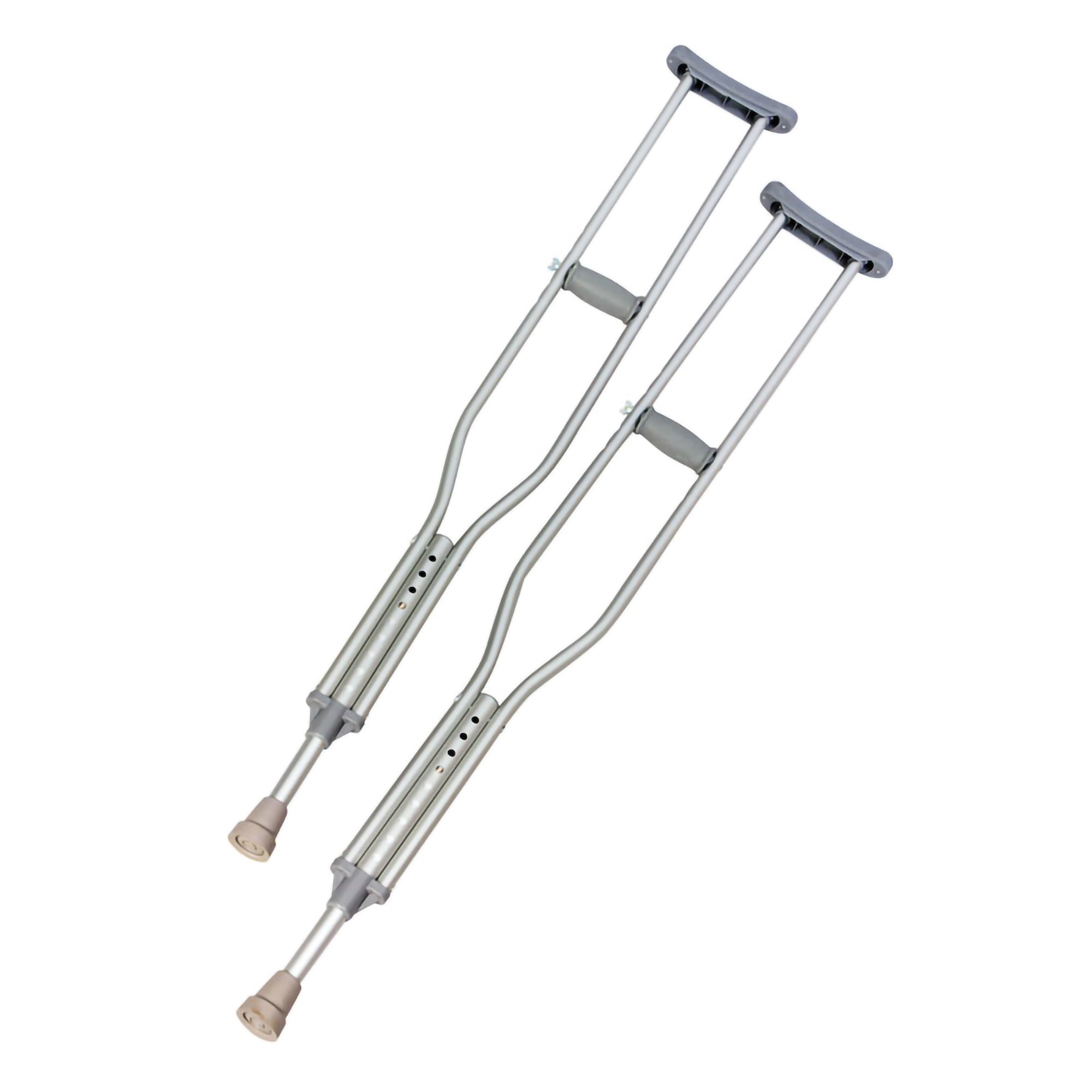 Push Button Underarm Crutches for Children, 4'6" - 5'2"
