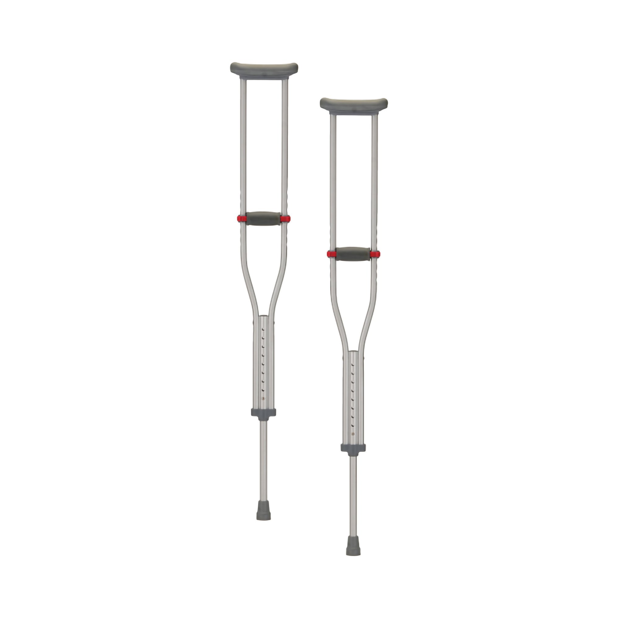 Quick Adjust Underarm Crutches for Adults 5'2" - 5'10"