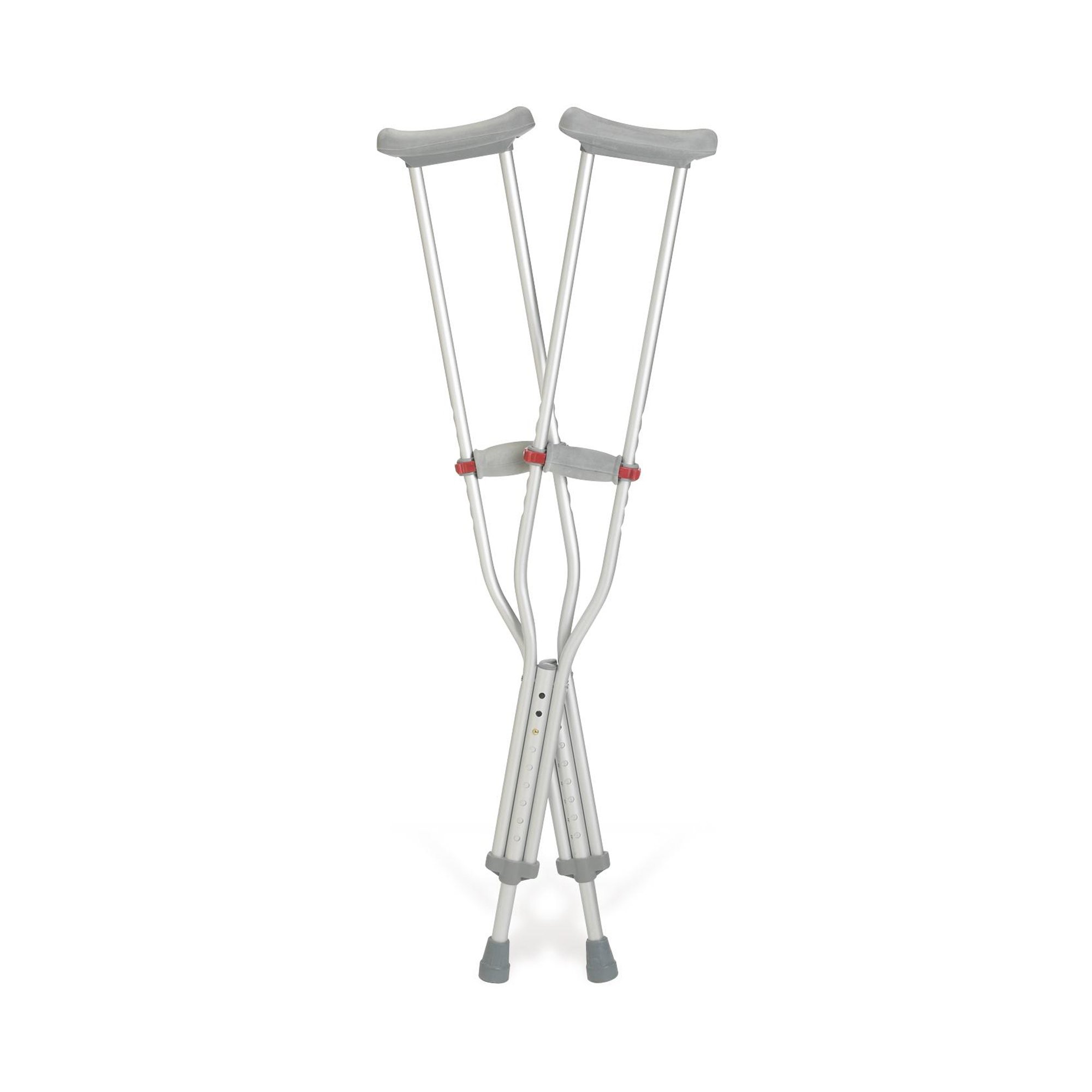 Red Dot Adult Underarm Crutches, 5'1" - 5'9"