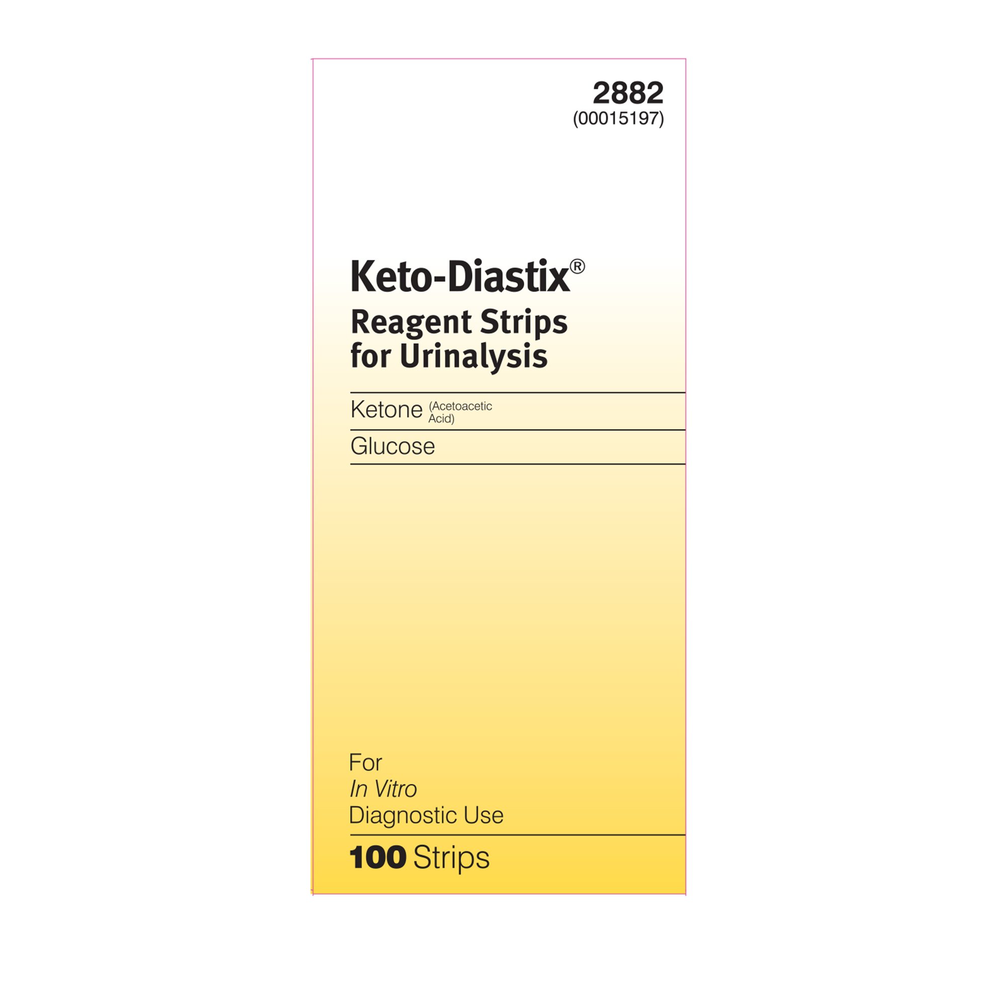 Keto-Diastix® Urinalysis Reagent Strips, Ketone test - Image 2