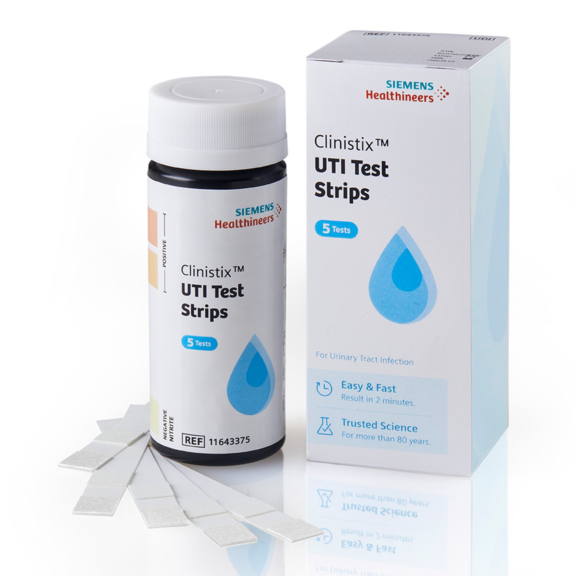 Clinistix UTI Urine Test Strips - Easy-to-Use, Fast Results, 5 Tests - Image 2