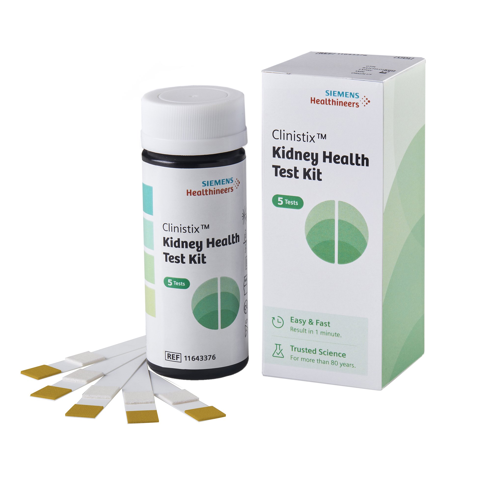 Clinistix™ Kidney Health Test Kit, Urine Test Strips, Five Tests - Image 2