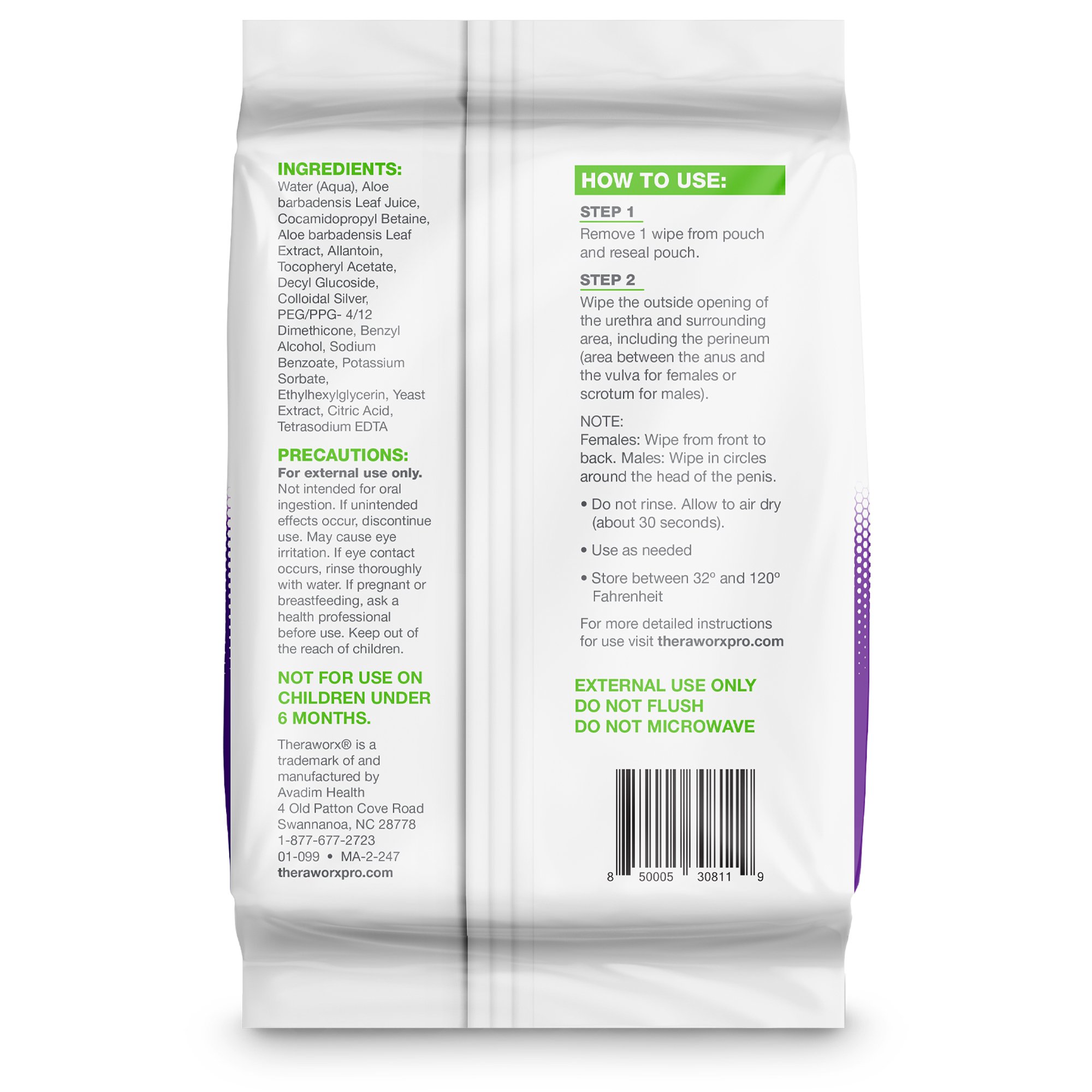 Theraworx® U-Pak Urinary Health Kit - Image 3