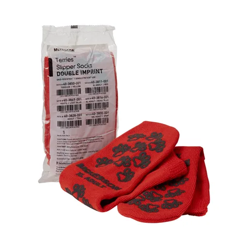McKesson Terries™ Adult Slipper Socks, Extra Large