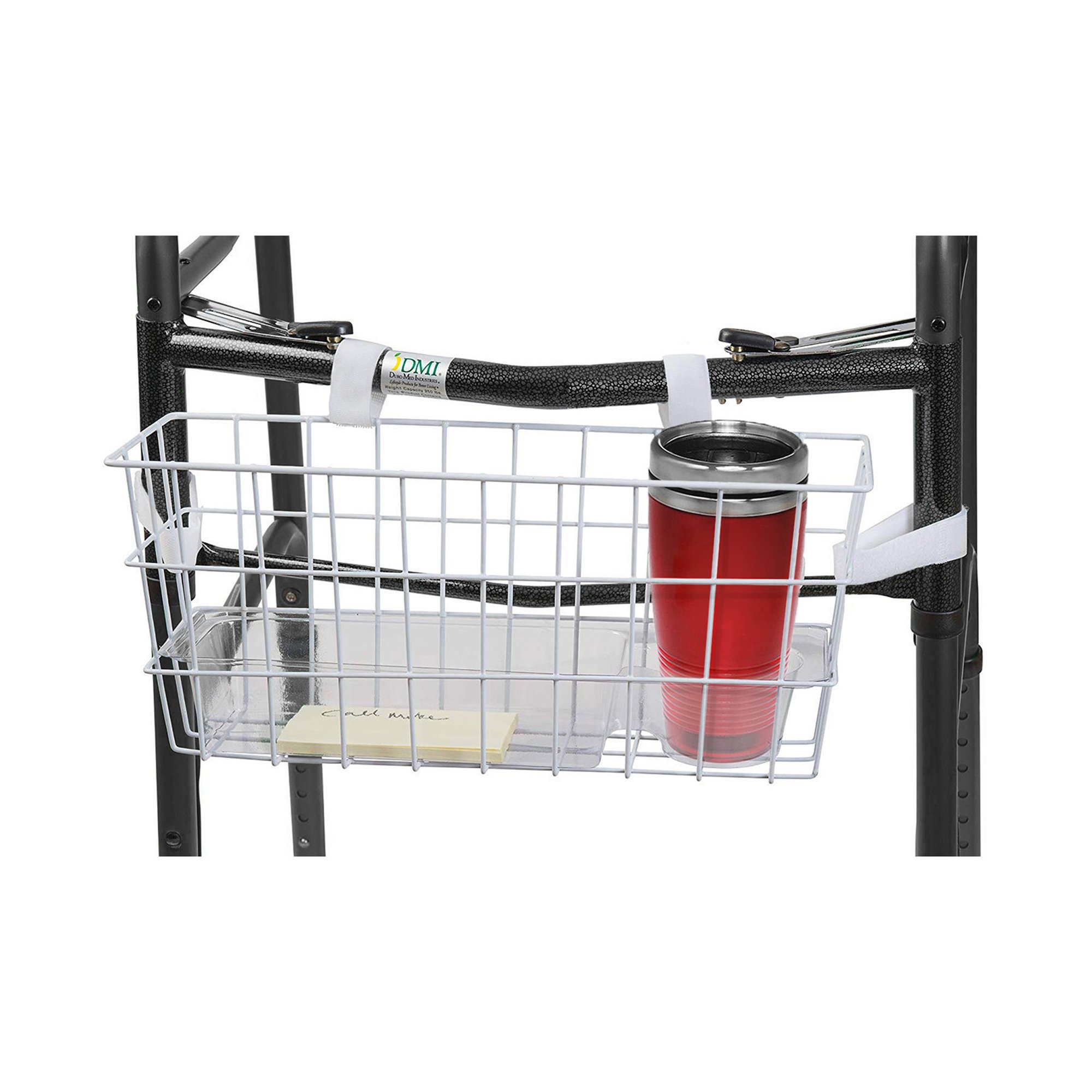 Mabis® Basket for use with Walkers, 16 x 5.5 x 7 inch - Image 2