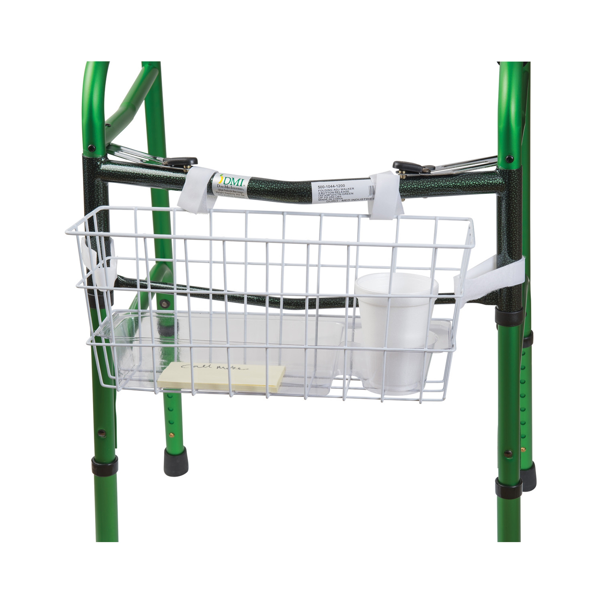 Mabis® Basket for use with Walkers, 16 x 5.5 x 7 inch - Image 6