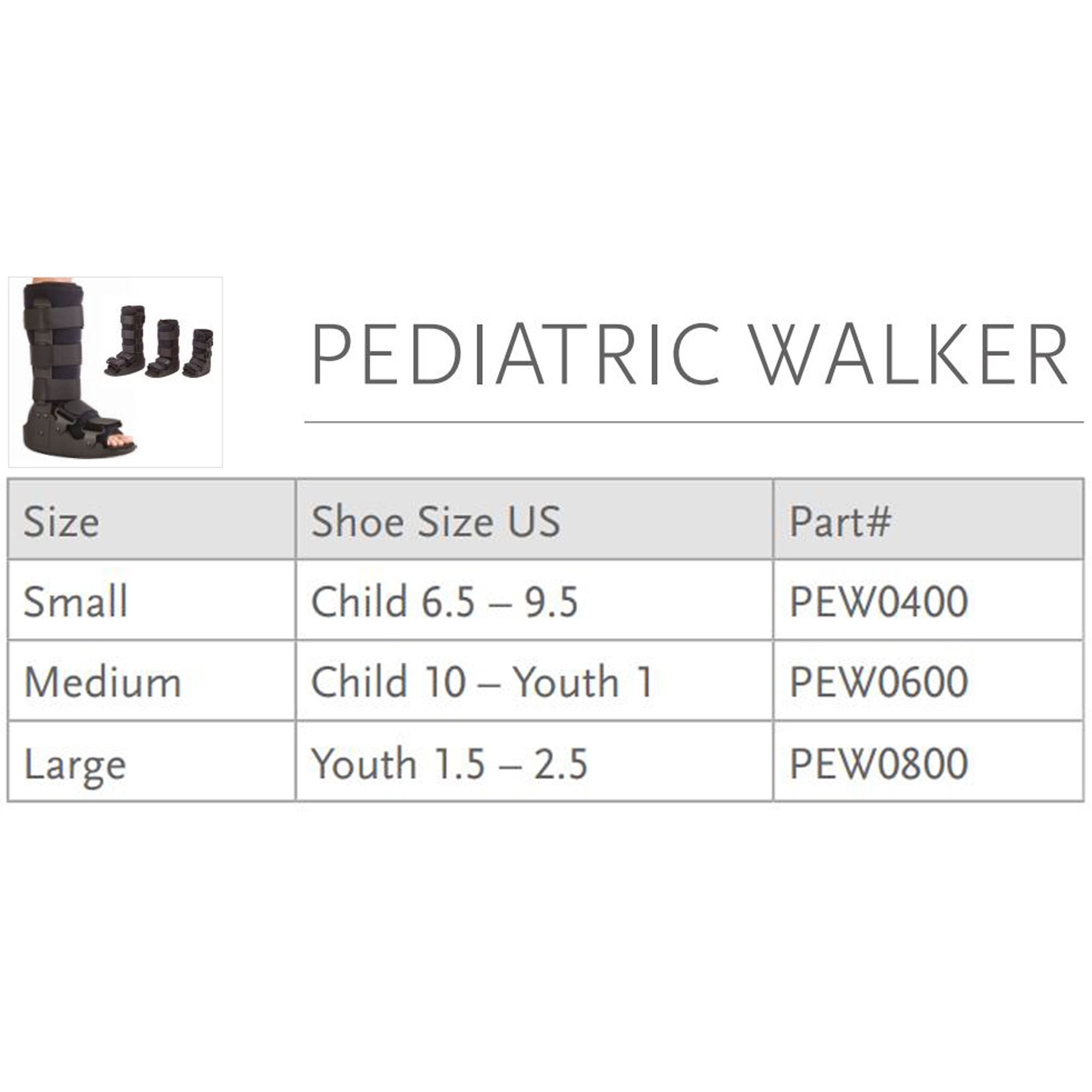 Ossur CAM Walker® Pediatric Boot, Medium - Image 3