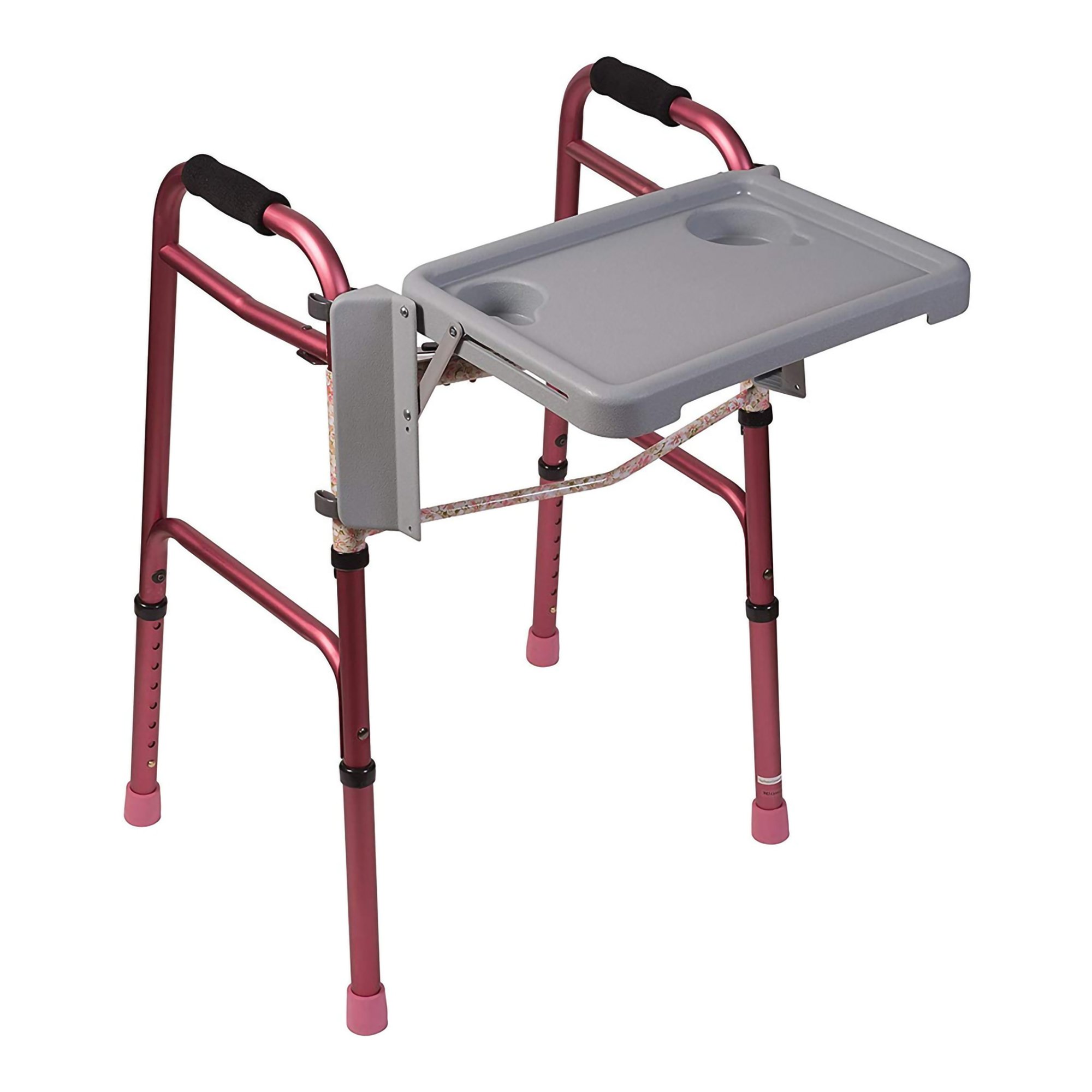 DMI® Folding Walker Tray with Cup Holders - Image 3
