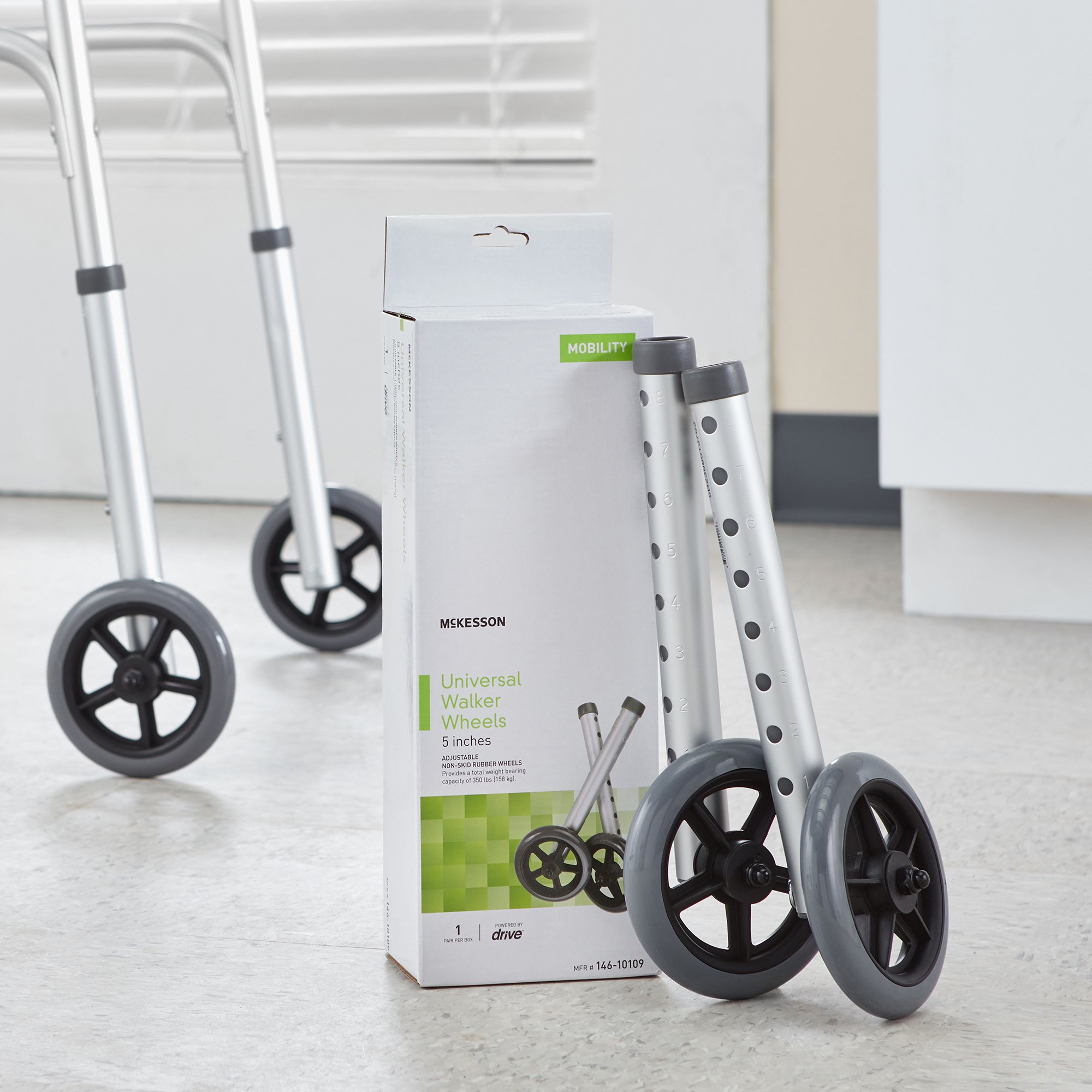 McKesson Walker Wheels, 5-inch Diameter - Image 5
