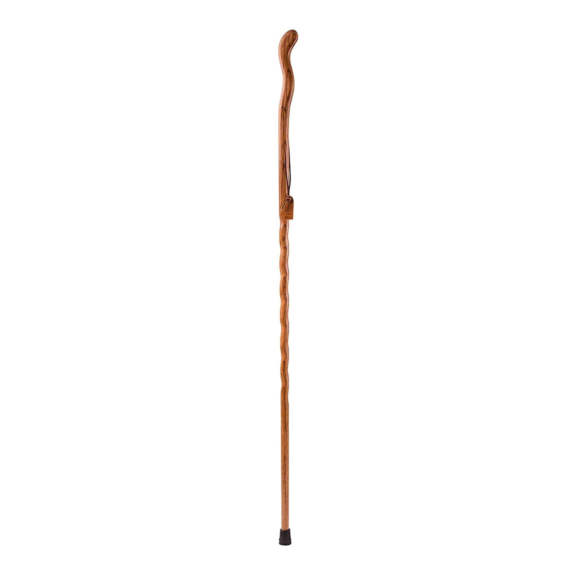 Brazos™ FitnessWalker Handcrafted Walking Stick, 58-Inch, Red - Image 2
