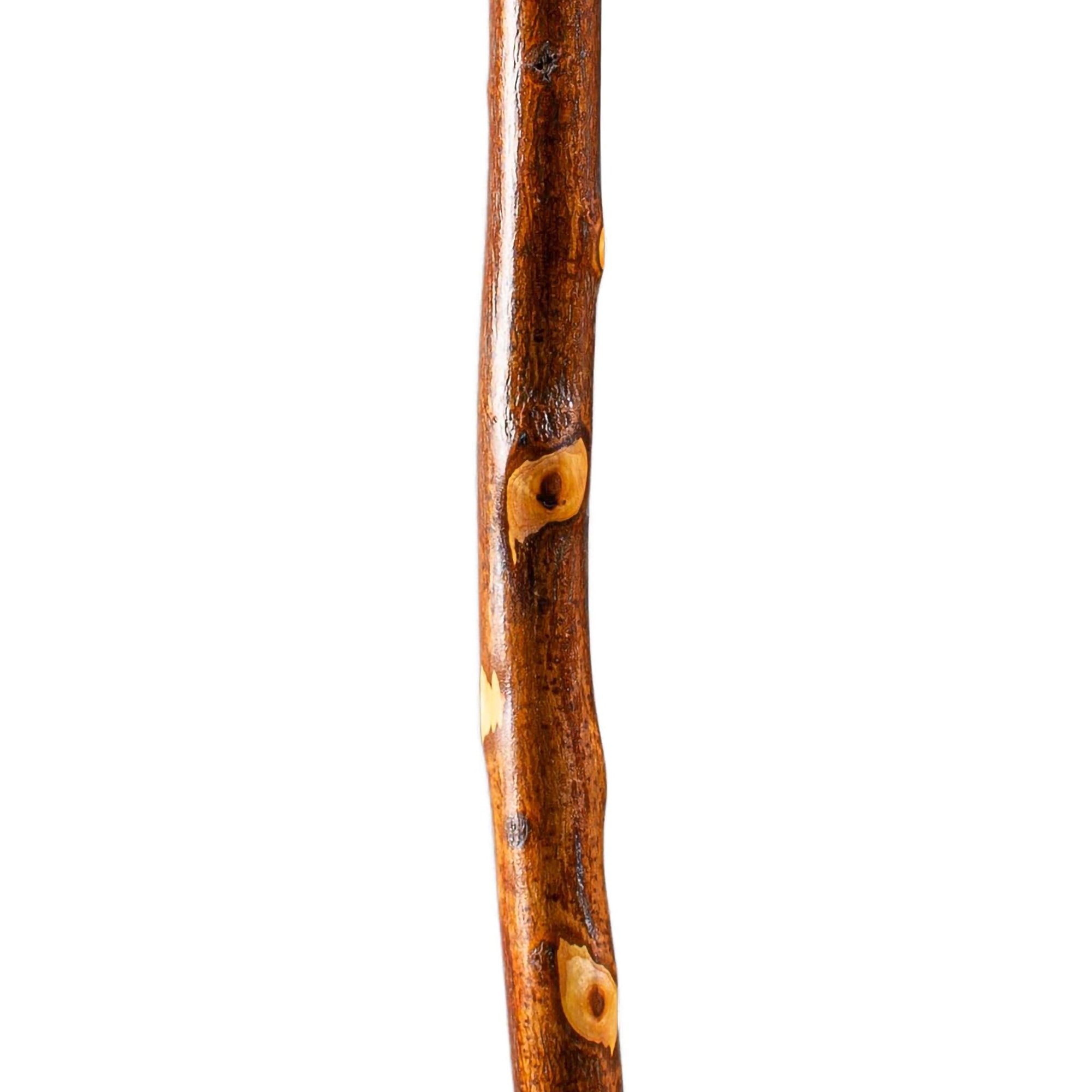 Brazos™ Hawthorn Rustic Walking Stick, 55-Inch Height - Image 3