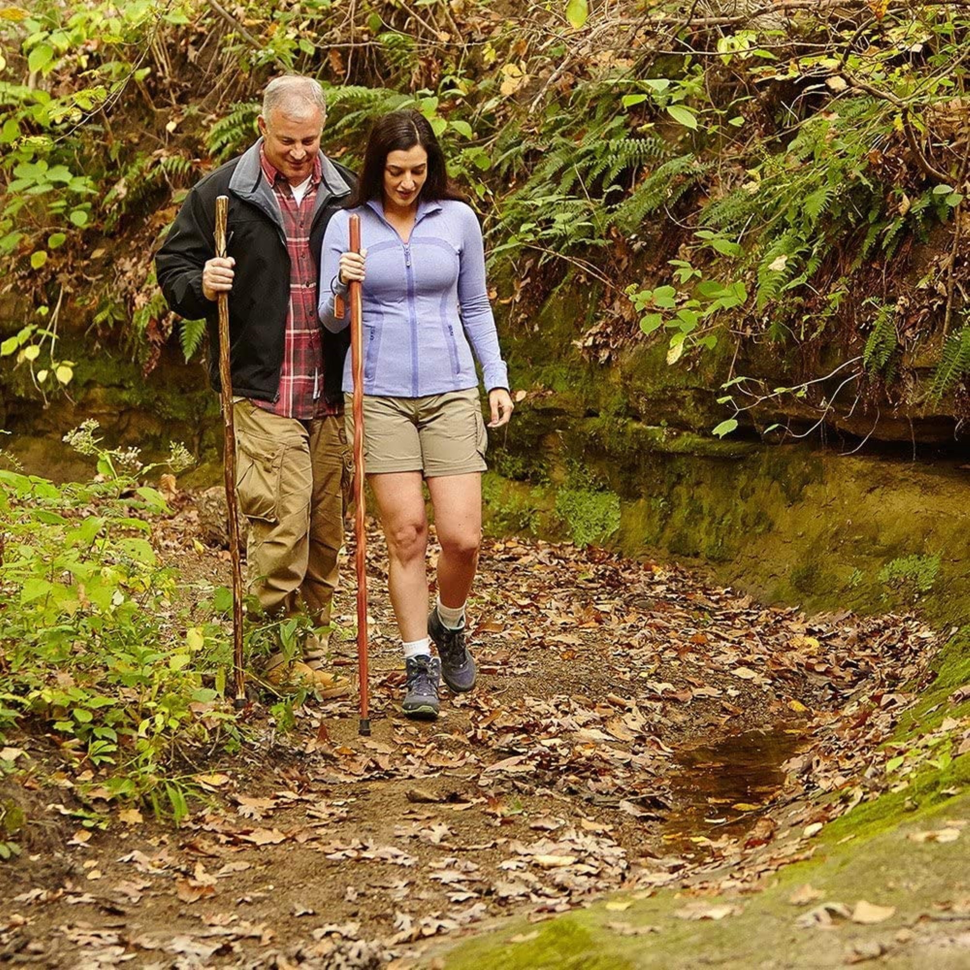 Brazos™ Iron Bamboo Rustic Walking Stick, 55 Inch Height - Image 5