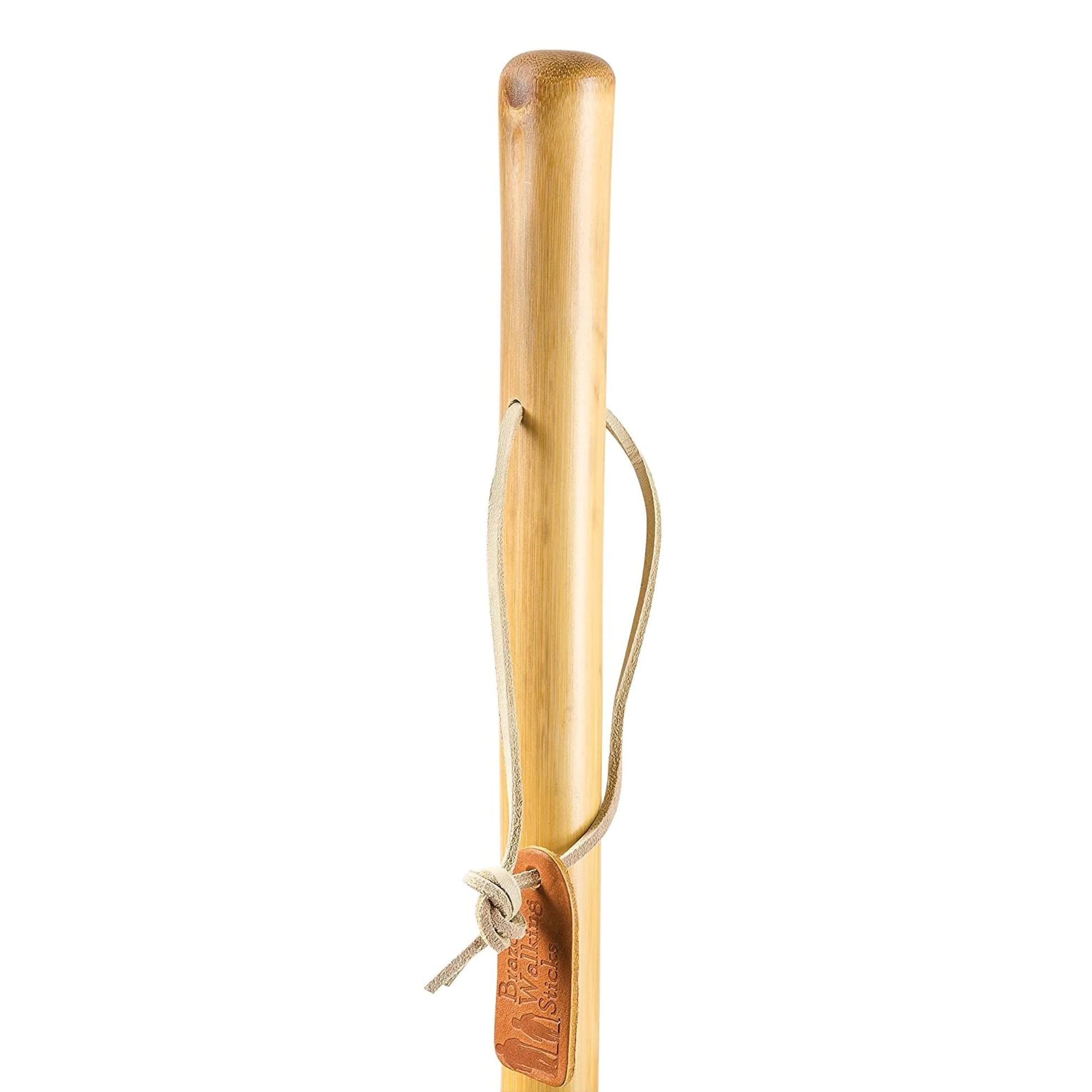 Brazos™ Iron Bamboo Rustic Walking Stick, 58 Inch Height - Image 3