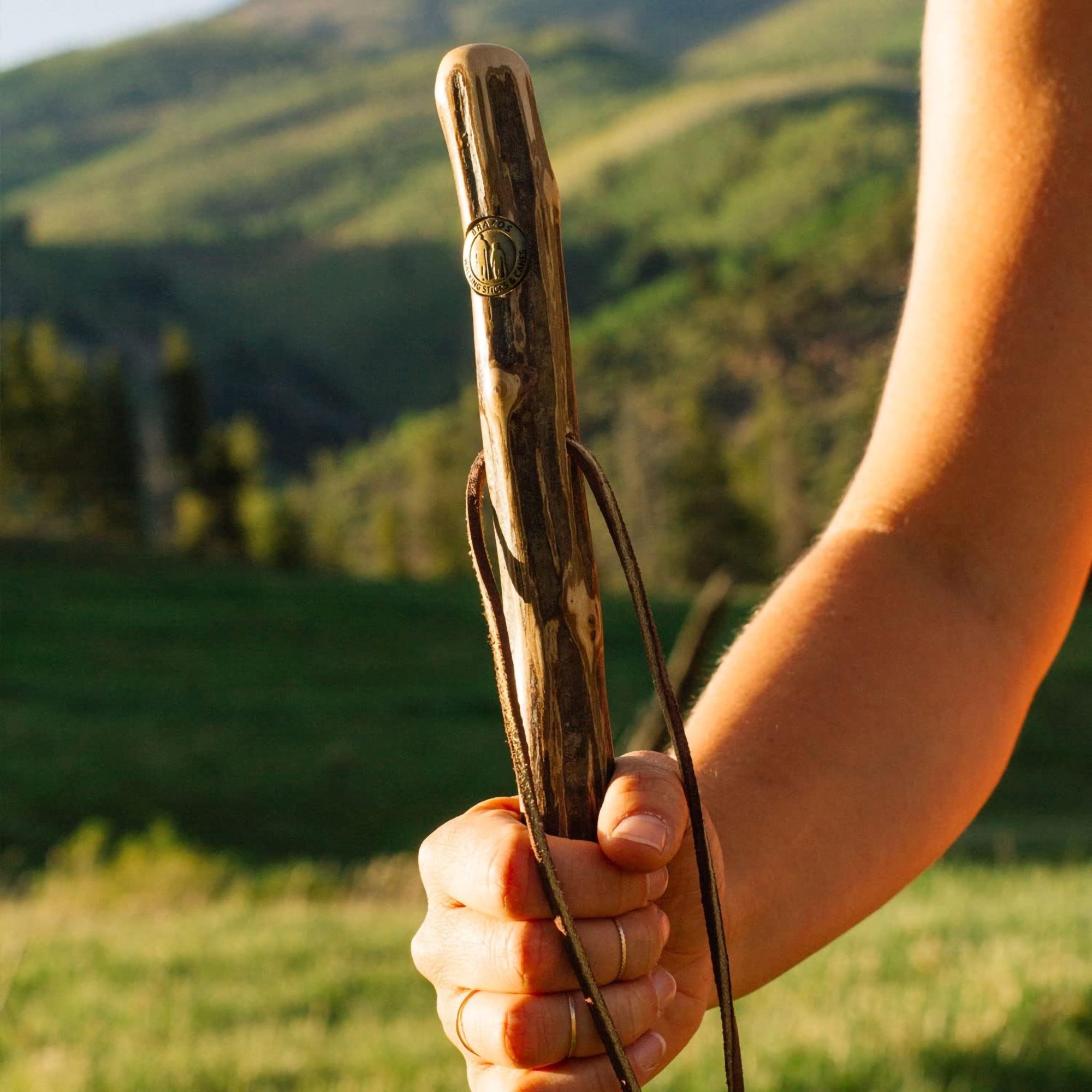 Brazos™ Ironwood Rustic Walking Stick, 48-Inch Height - Image 6