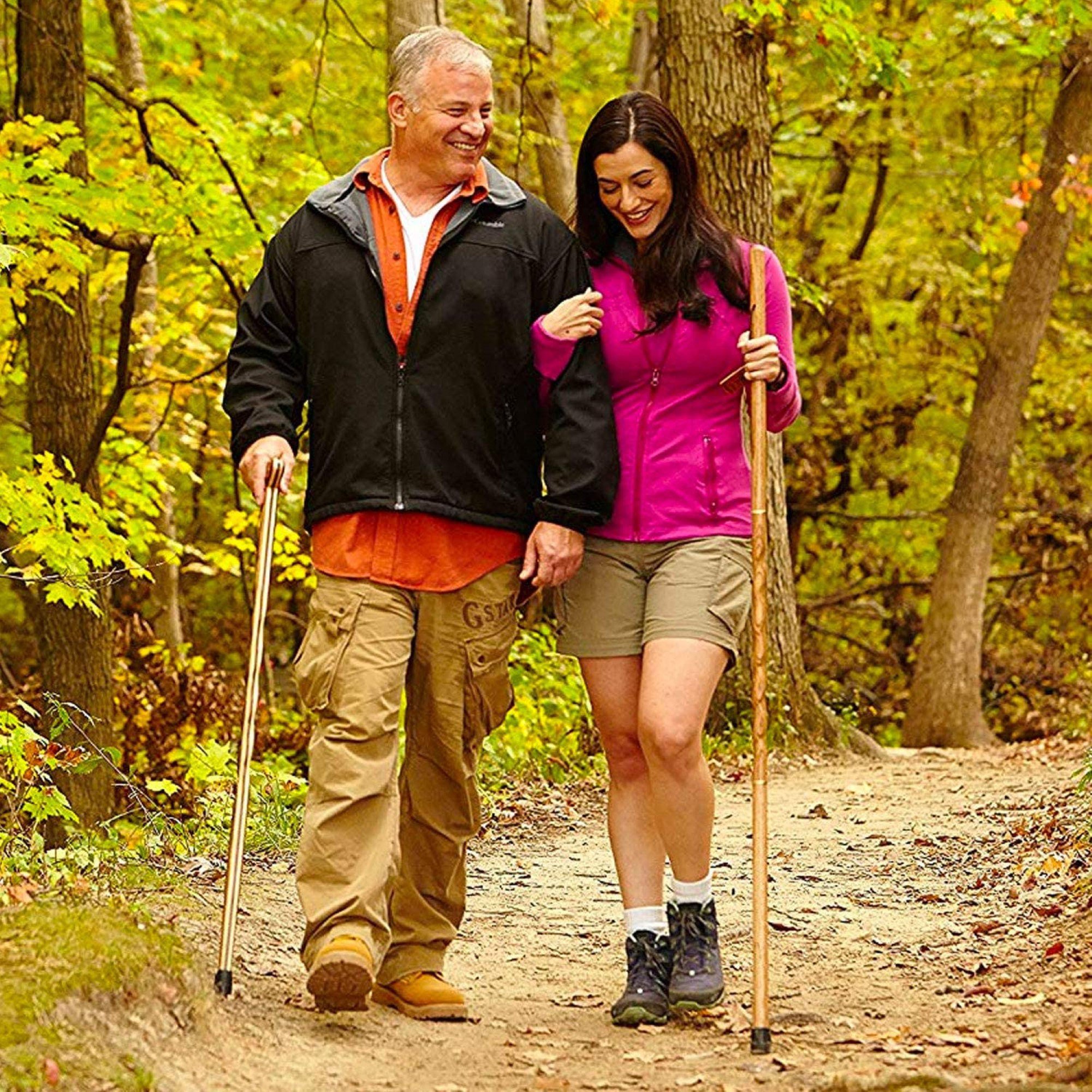 Brazos™ Traveler's Oak Walking Stick, 55-Inch Height, Tan - Image 4