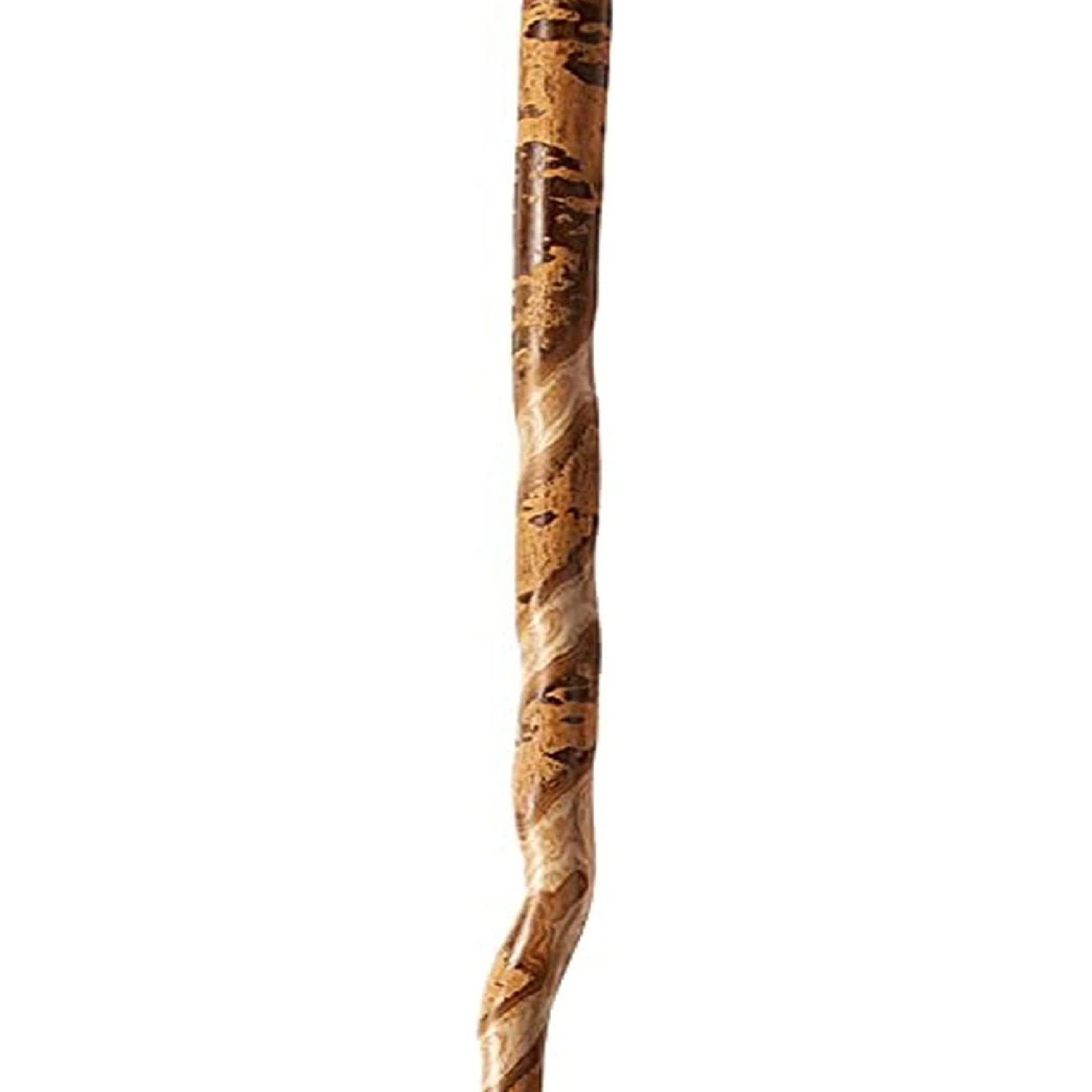 Brazos™ Twisted Assorted Hardwood Rustic Walking Stick, 55-Inch - Image 4