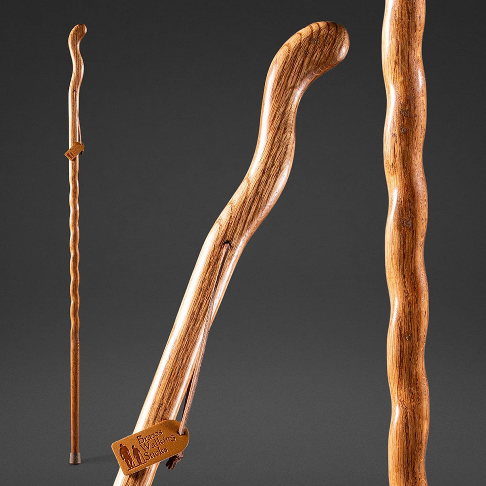 Brazos™ Twisted Cedar Backpacker Handcrafted Walking Stick, 48-Inch - Image 6