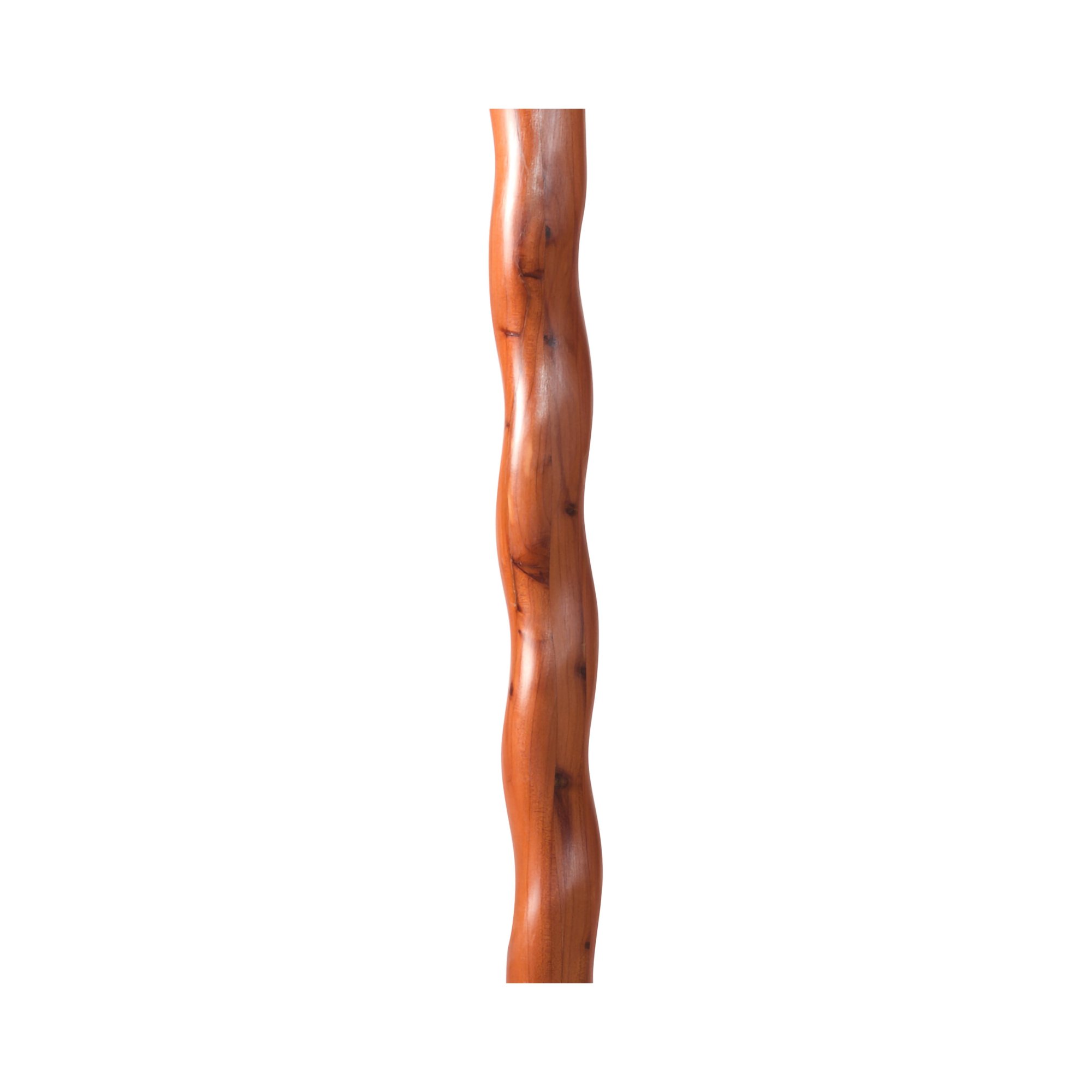Brazos™ Twisted Cedar Backpacker Handcrafted Walking Stick, 55-Inch - Image 3