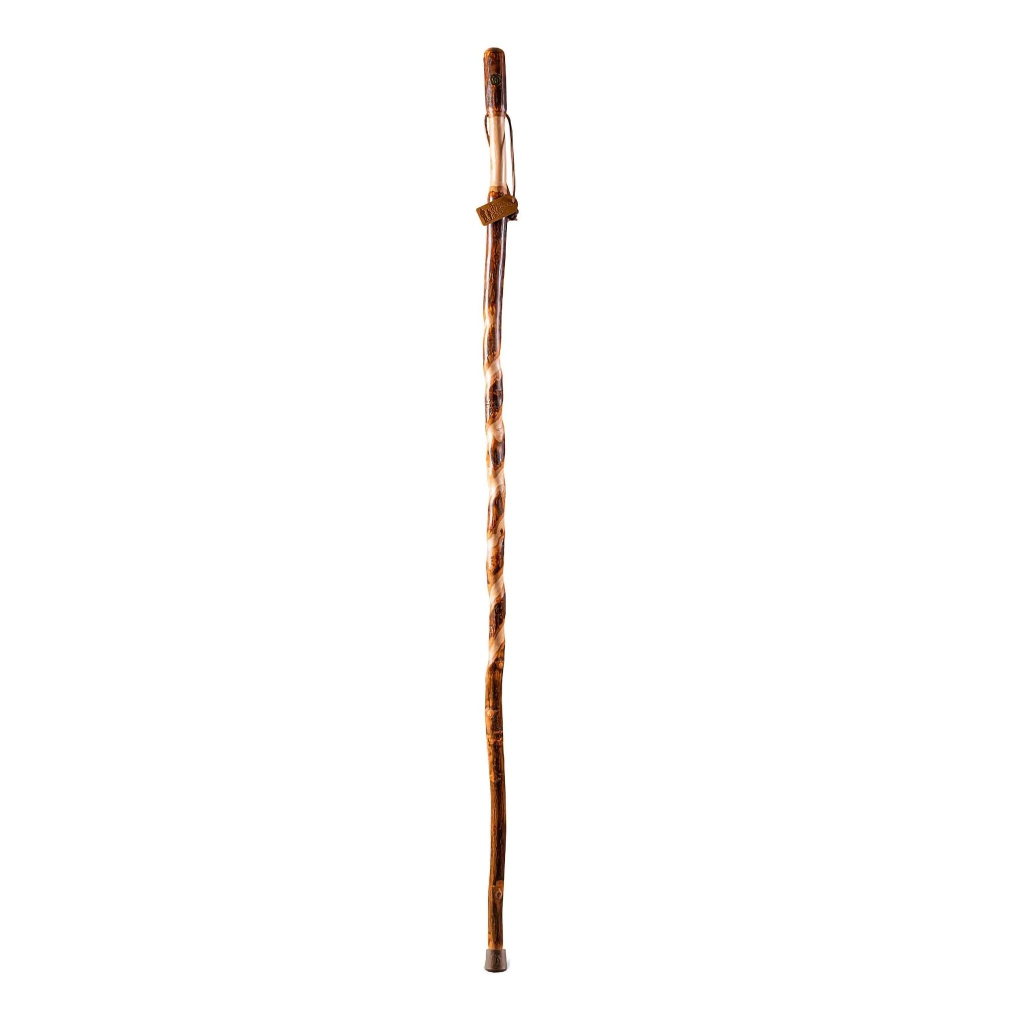 Brazos™ Twisted Hickory Rustic Walking Stick, 55-Inch Height