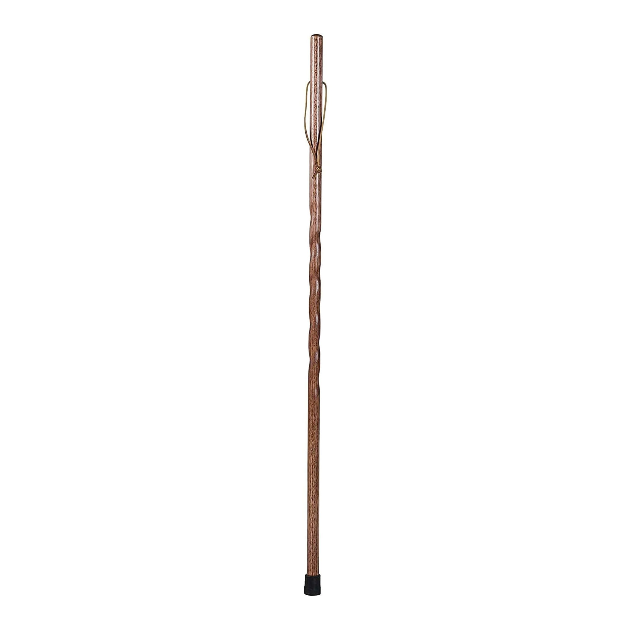 Brazos™ Twisted Oak Backpacker Handcrafted Walking Stick, 58-Inch Height