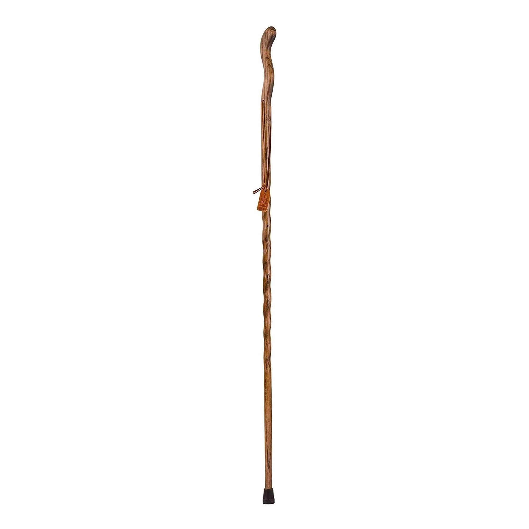 Brazos™ Twisted Oak Ergonomic Fitness Handcrafted Walking Stick, 55-Inch - Image 2